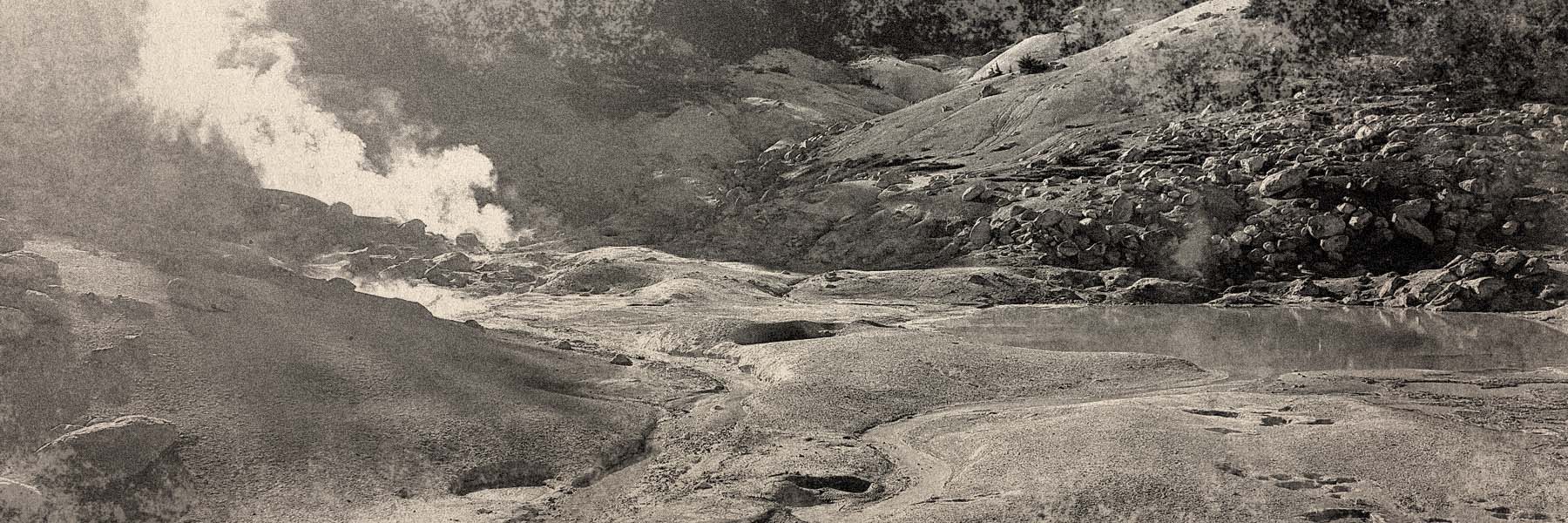 Historic photo of Lassen Volcanic National Park